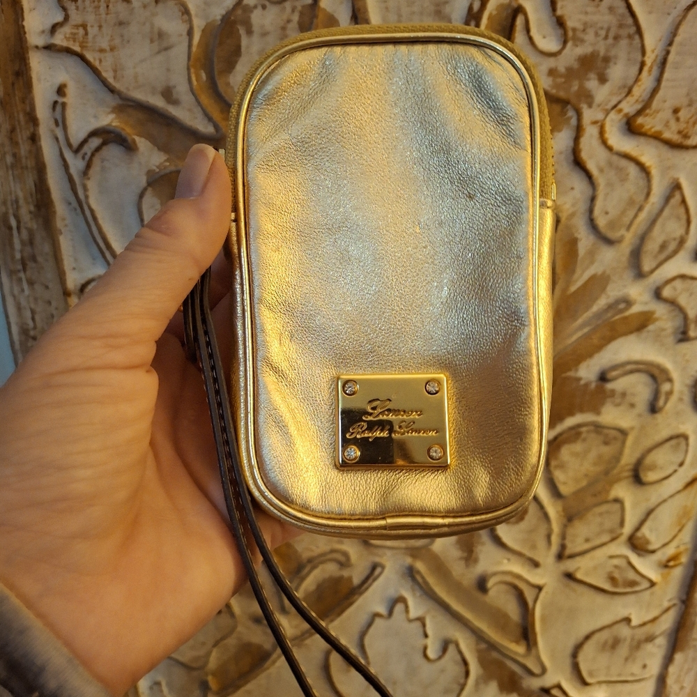 Lauren by Ralph Lauren Gold Everything Case.